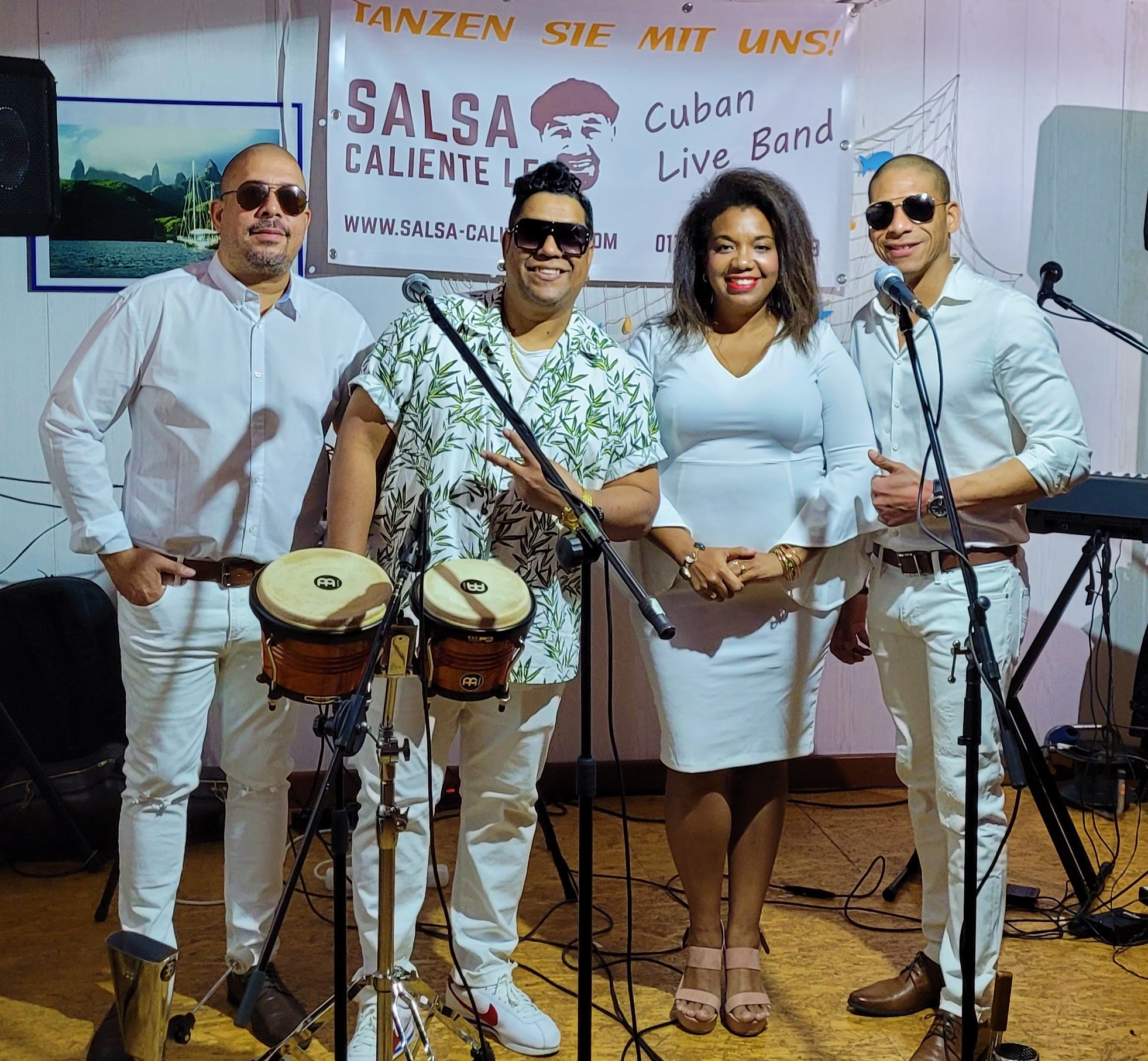 salsa caliente le live band salsa auftritt 2021